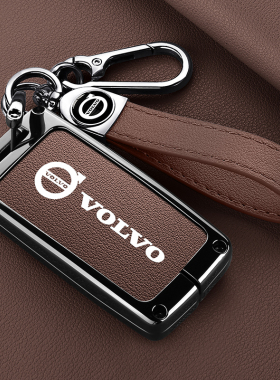 适用老款沃尔沃xc60钥匙套xc90s60v90男v60s40 s80车ex30金属壳包