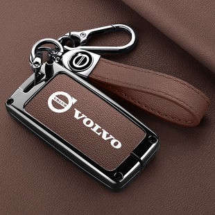 适用老款 s80车ex30金属壳包 沃尔沃xc60钥匙套xc90s60v90男v60s40