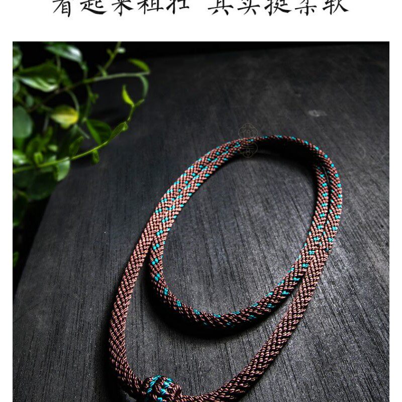 项链编织绳半成品可穿吊坠全部手工编织绳结吊坠绳子玉佩翡翠挂脖