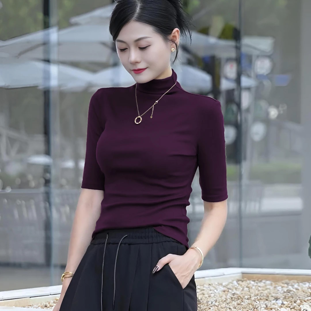 2025新款早秋打底衫女内搭时尚