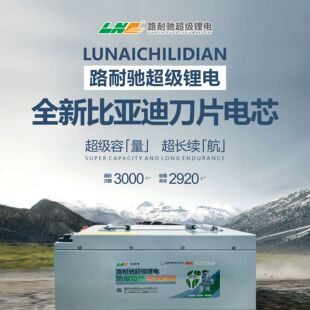路耐驰锂电60/30锂电比亚迪刀片电池耐用