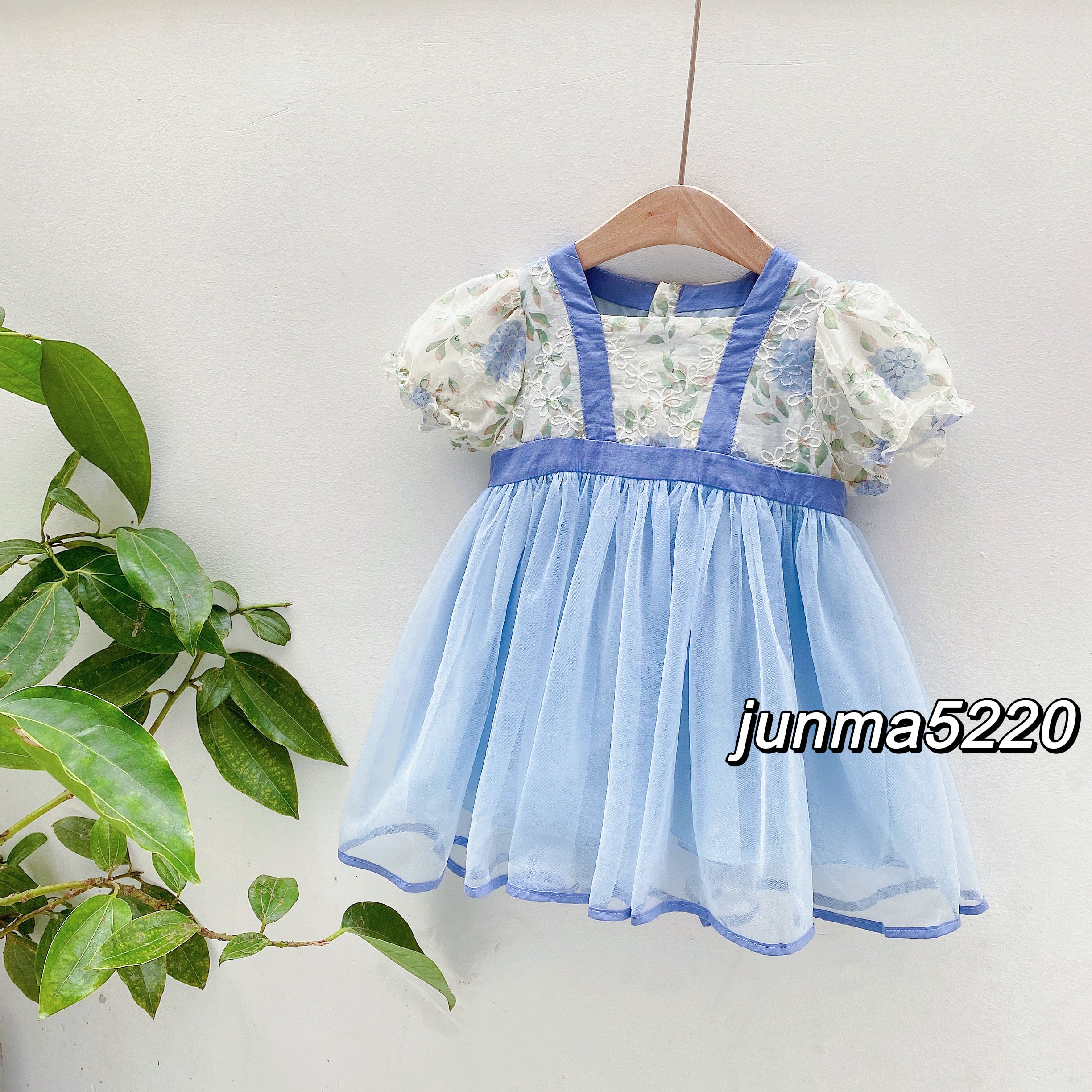 清仓！品牌童装女童宝宝儿童夏装复古中国风连衣裙唯美汉服裙子