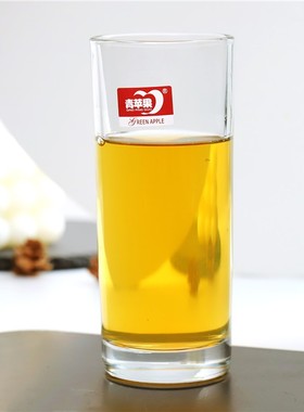65153青苹果玻璃杯套装茶杯加厚透明家用酒店酒吧KTV玻璃水杯