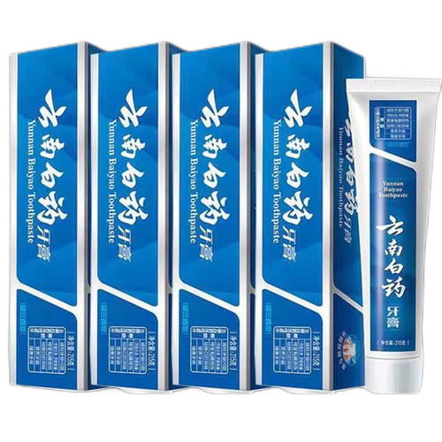 云南白药牙膏留兰香型215g/支100g/支薄荷清爽型230g/支正品包邮