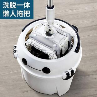 免手洗拖把家用懒人擦地神器瓷砖拖地干湿两用一拖地拖净拖布墩布