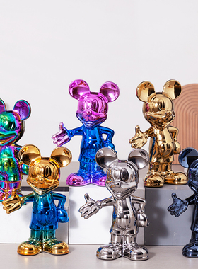 米奇陶瓷摆件存钱罐轻奢