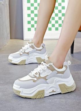 老爹鞋女025新款春季女2鞋子百搭底增高欧版休闲动鞋女运C6C66086
