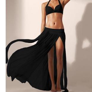 skirt piece does mesh not beach cover Elastic bikini