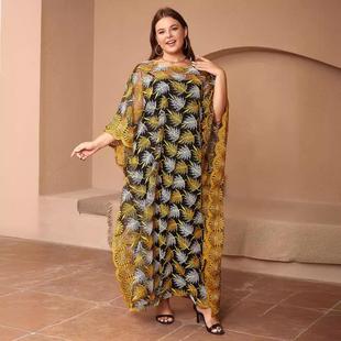 embroidery fashion loose dress long african new dashiki