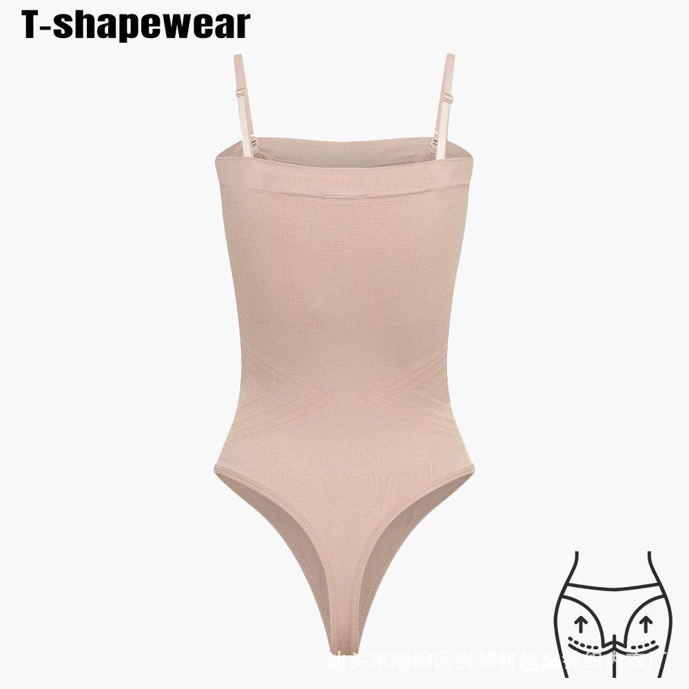 T-shaped body shaper for women seamless body shaper with