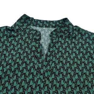 plus women neck for shirt size fit slim floral Fashion