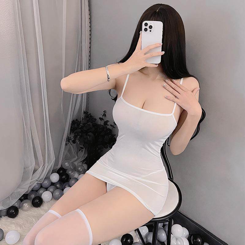 womens nightgown bandage backless crotchless lace toys