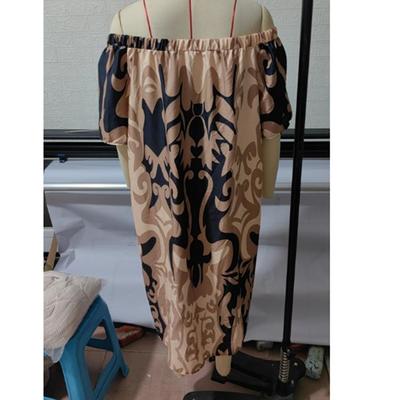 Womens loose shoulder neck fashionable high-end