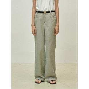 Loose striped jeans for women casual and versatile high