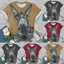 tshirts d dog cute shirt neck round size plus casual men