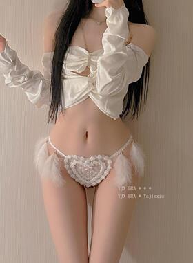 with embroidered seamless panties women women bowknot and