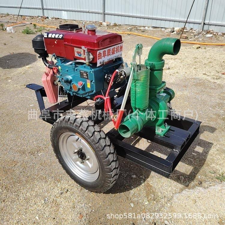 电机框架电启动抽水泵4寸超高压喷灌泵扬程100流量180立方