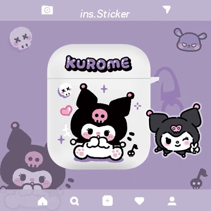 适用少女库洛米无线蓝牙耳机高音质vivo通用苹果双耳运动耳机