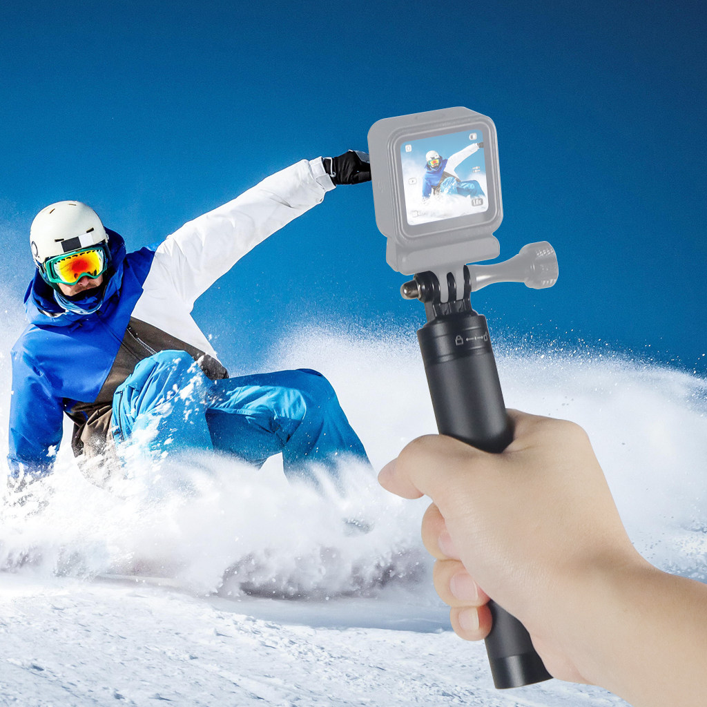 多功能相机伸缩延长杆适用于Gopro/DJI Action运动相机手持自拍杆