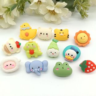 可爱卡通纽扣儿童毛衣开衫装饰扣子宝宝衣服针织衫小扣子diy配件