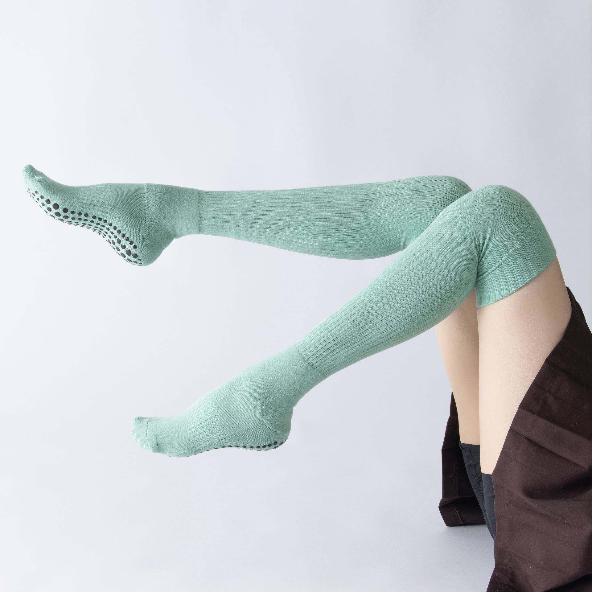 新款秋冬过膝中长筒瑜伽袜子全包防滑普拉提暖腿袜套毛圈加绒加厚,女士内衣/男士内衣/家居服,连裤袜/打底袜,淘宝优惠券,粉丝福利购,淘宝优惠卷