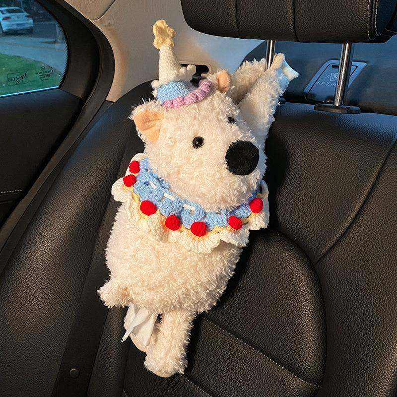 车载纸巾盒挂式2026新款创意西高地汽车用抽纸盒女士车内纸巾挂袋,汽车用品/电子/清洗/改装,车用纸巾盒/套,淘宝优惠券,粉丝福利购,淘宝优惠卷