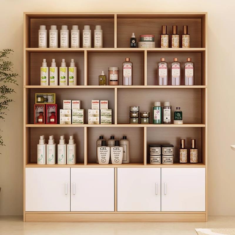 商用置物架理发店展示柜美容院产品柜化妆品展柜简约柜子发廊货柜