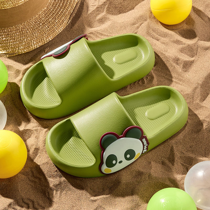 熊猫儿童拖鞋夏季室内防滑洗澡