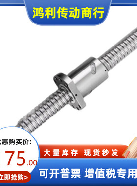 滚珠丝杠BTWE2505 2510 2525高精度直线导轨丝杆螺母精密螺杆定做