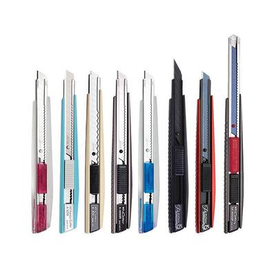 日本进口Ntcutter不锈钢美工刀小号30度小型刀片家用拆快递小刀