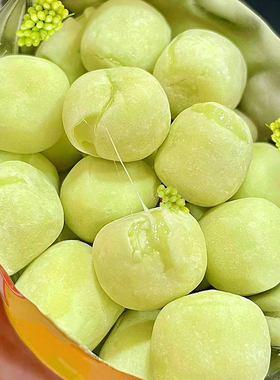 现货 日本森永嗨啾拉丝麝香葡萄软糖青提夹心充气糖果网红零食