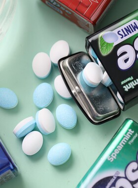 香港 易极ECLIPSE无糖薄荷糖刘亦菲同款护嗓清新口气提神润喉糖