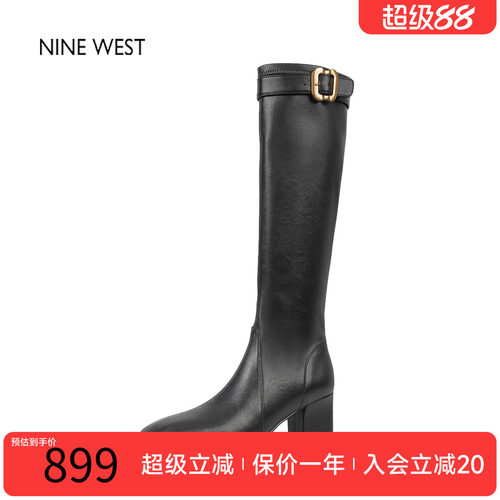 玖熙奥莱专供法式复古高筒靴