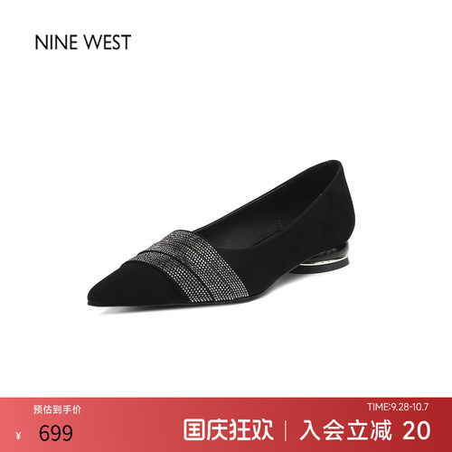 法式复古高级不累脚平底高跟鞋