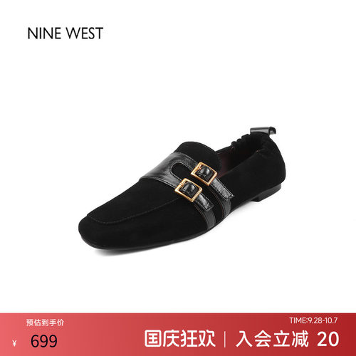 一脚蹬英伦风复古乐福鞋