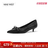 玛丽珍鞋 奥莱专供Nine 通勤 真皮单鞋 女乐福鞋 West 玖熙2025新款