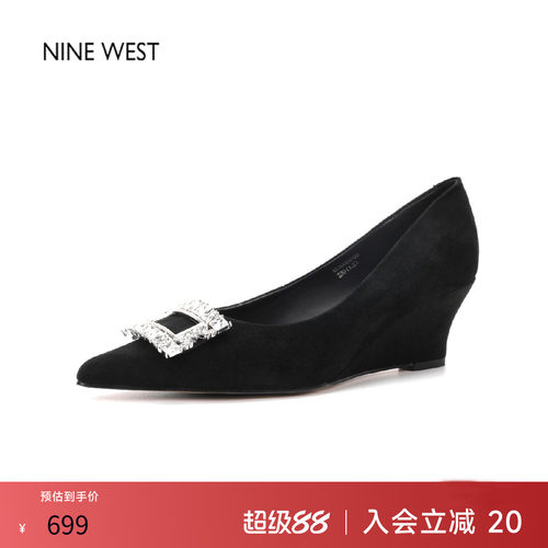 玖熙法式复古尖头玛丽珍单鞋