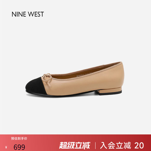法式气质蝴蝶结粗跟高跟鞋