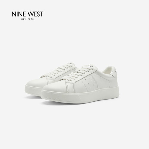 NineWest玖熙小白鞋女休闲鞋