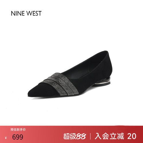 法式复古高级不累脚平底高跟鞋