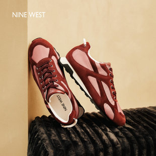 West 轻便运动鞋 玖熙拼色休闲鞋 百搭阿甘鞋 女2025秋冬新款 Nine