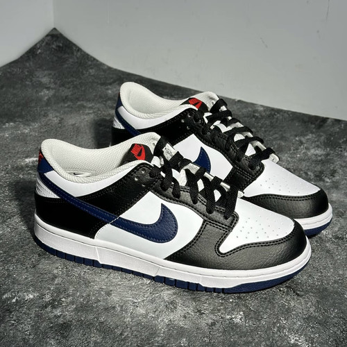 Nike Dunk Low黑白耐磨防滑低帮板鞋男女同款黑白色HJ9202-001