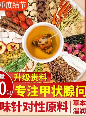 蒲公英玫瑰花散结茶官方正品肺结节清肺甲状腺结节去乳腺消除淋巴散结节茶消除甲状腺结节乳腺消结薄公英茯苓散节茶清肺