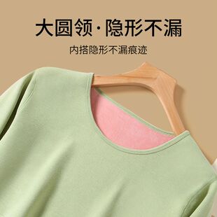 月子服保暖衣 产后哺乳睡衣冬季 加绒加厚秋衣秋裤 孕妇保暖内衣套装