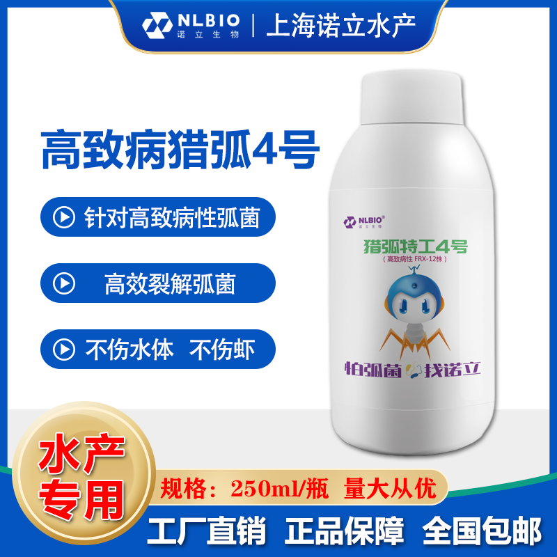 诺立高致病弧菌 24小时杀菌净水防治对虾偷死玻璃苗 不伤藻菌