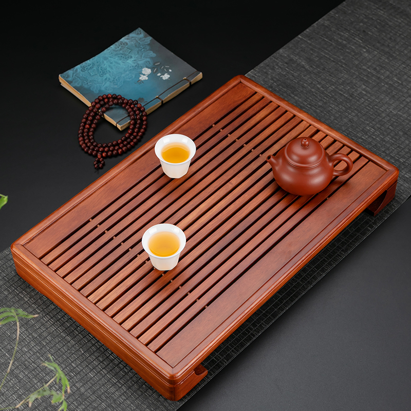 花梨木古典双用茶盘实木干泡茶台