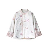 24W0109 国风立领上衣 黎初 桑蚕丝新中式