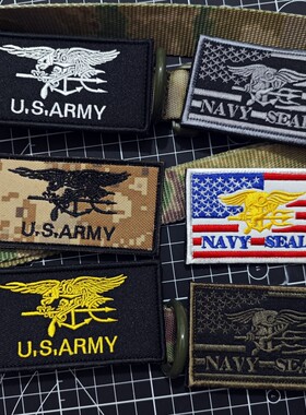 NAVYSEALS海豹突击队魔术贴徽章