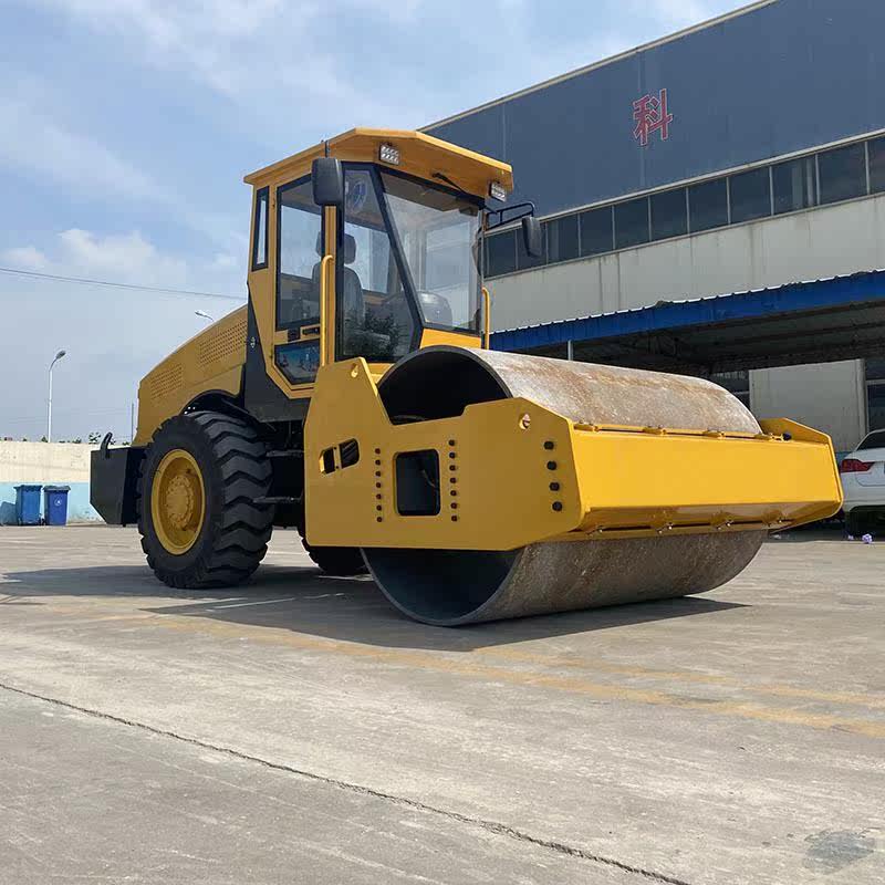 大钢轮回填土8吨压路机振动压实机草坪沥青地面振动前钢轮压路机