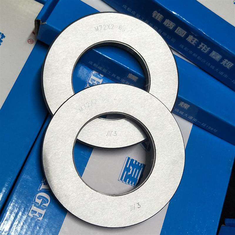 新款非标普通量规公制螺纹环规M28*0.75高精度通止规M28*3钢包邮